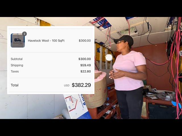 $573 Regret HAVERLOCK WOOL insulation || Van Build Regrets