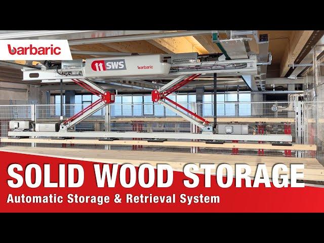 Barbaric SWS @ Behrens // Automatic Solid Wood Storage System // Automatisches Massivholzlager