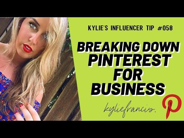 HOW TO USE PINTEREST FOR BUSINESS | PINTEREST MARKETING TUTORIAL FOR BEGINNERS 2020 // Kylie Francis