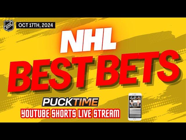 NHL BEST BETS: Free Picks | Predictions | Props | OCTOBER 17