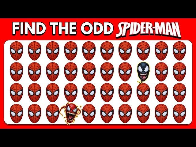 Find the ODD One Emoji Out - Spider-Man: Across the Spider-Verse Edition  |  Emoji Quiz