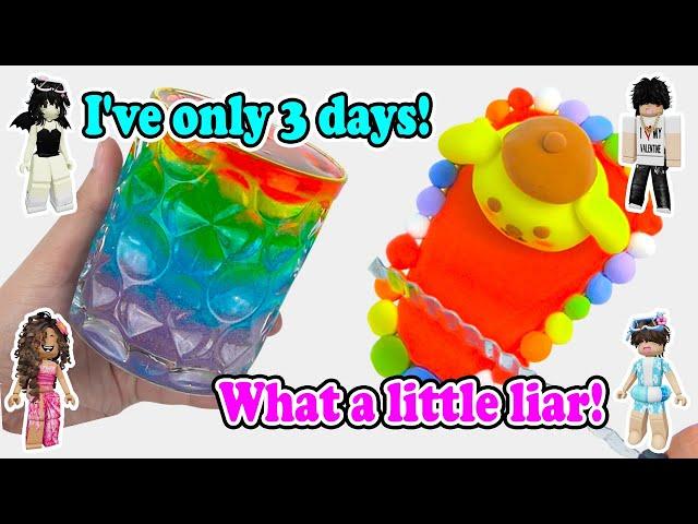 Slime Storytime Roblox | She lied about having just 3 days left to make the guys notice her