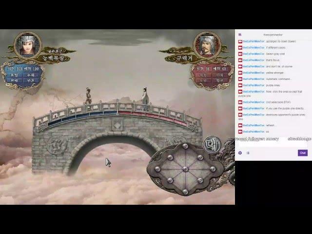 [삼국지 10 - PC version] (highlight) -- First ever debate... in this run
