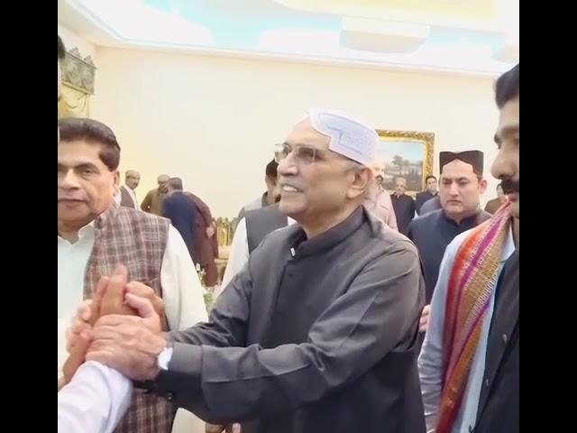 Rana Hamir Singh & Kunwer Karni Singh with Ex. President Pakistan Asif Ali Zardari