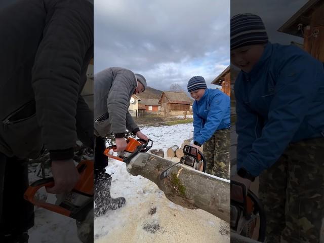 STIHL - MS 180 vs STIHL - MS 250 в роботі