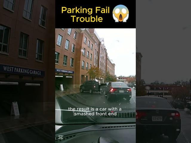 Backing Up Blind! - Parking Fail Karma Road Rage Dashcam Moment