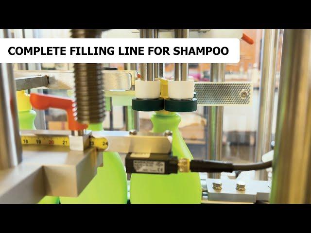 Complete Filling Line for Shampoo I ALBERTINA Machinery s.r.o.