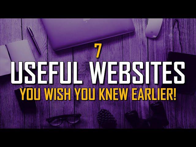 7 Useful Websites You Wish You Knew Earlier! (2024 Update)