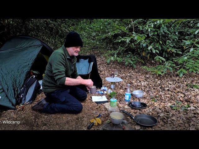 Woodland Wildcamp with French Food and Drinks