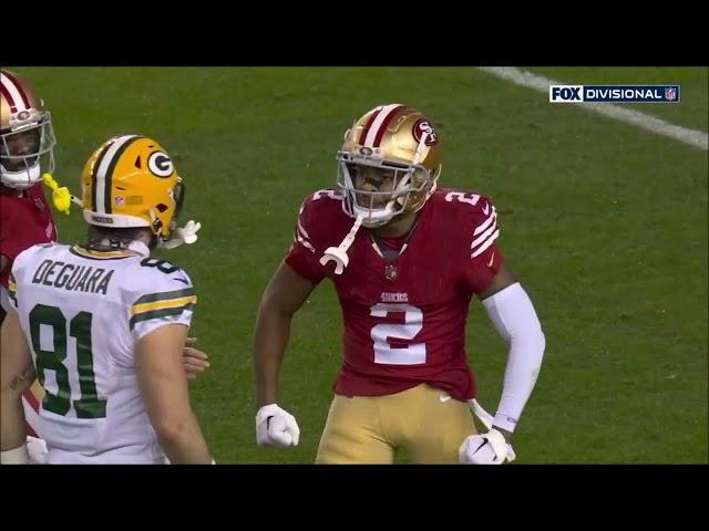 Deommodore Lenoir - Highlights - San Francisco 49ers vs Packers - NFC Divisional Playoffs 2023