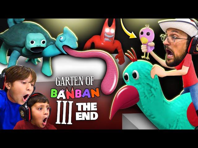 Opila Bird Race!  Garten of Ban Ban 3 ENDING! (FGTeeV)