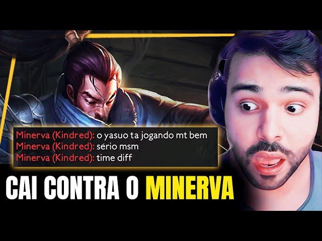 ENFRENTEI O MINERVA E QUEBREI SUA SEQUENCIA DE 11 WINS: ELE SE SURPEENDEU E ELOGIOU MINHA GAMEPLAY