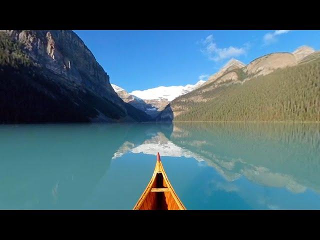 A 360° Canoe Ride Across Lake Louise - This Is Canada