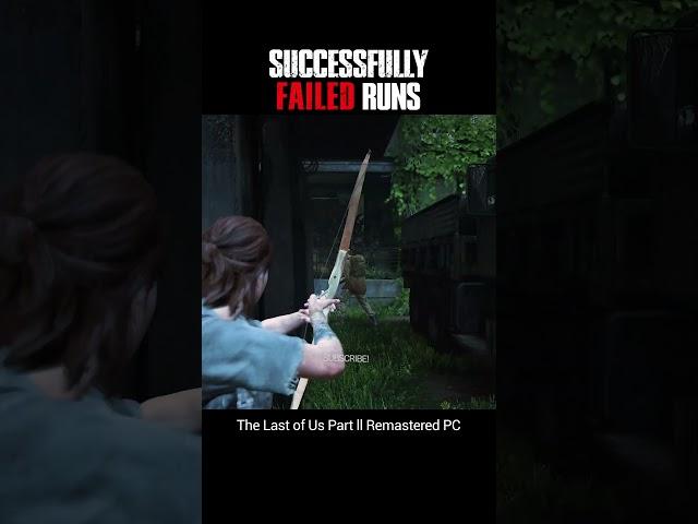 Successful Only Bow Failure #tlou #Shorts