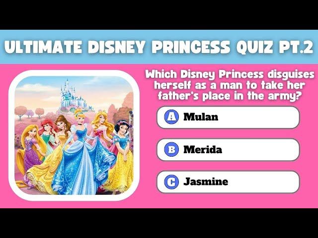 Are You a Disney Princess Pro? Take This Trivia Quiz to Find Out!