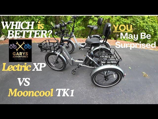 Lectric XP VS Mooncool TK1 - Which Is The Best Electric Trike?