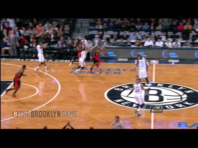 Kyle Lowry's Halfcourt Buzzer Beater vs Nets