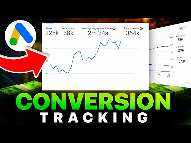 NEW Google Ads Conversion Tracking Tutorial 2024 (EASY SETUP GUIDE)