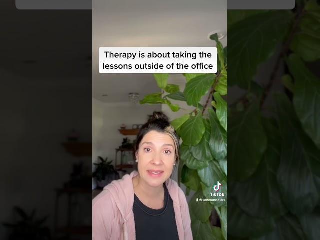 What therapy is vs what it is not!