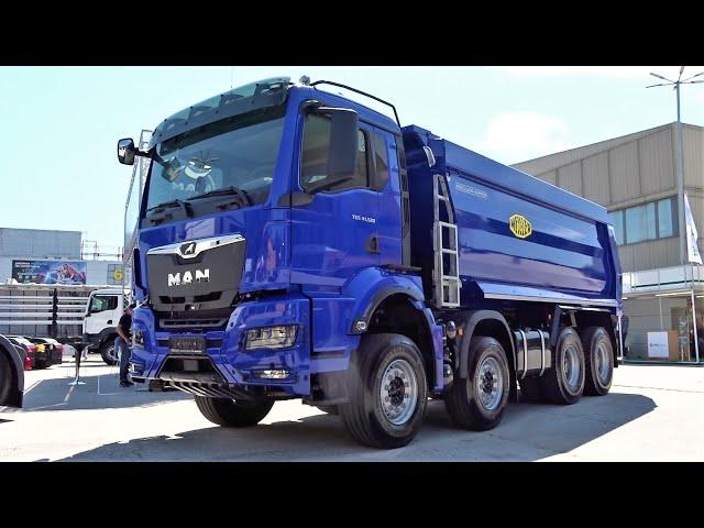 New 2023 MAN TGS 8X4 Tipper Dump Truck - Interior, Exterior, Details - Truck Expo