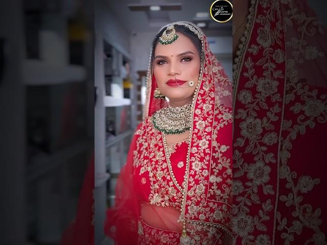 Bridal Makeup Done @CutsAndCurvesLucknow  #makeup #bridelmakup #partymakeup #makeupartist