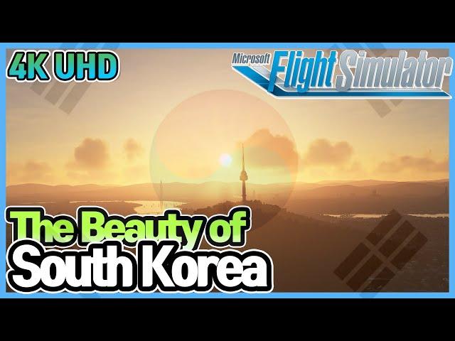 Microsoft Flight Simulator 2020 4K UHD │The Beauty of South Korea│The Grand Arirang│cinematic