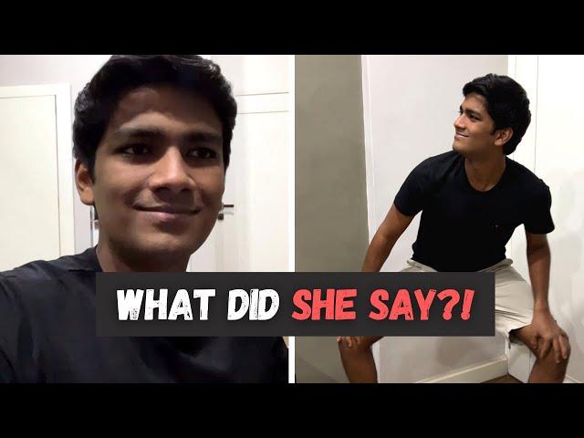 What did she say?! | Manish Kharage #shorts