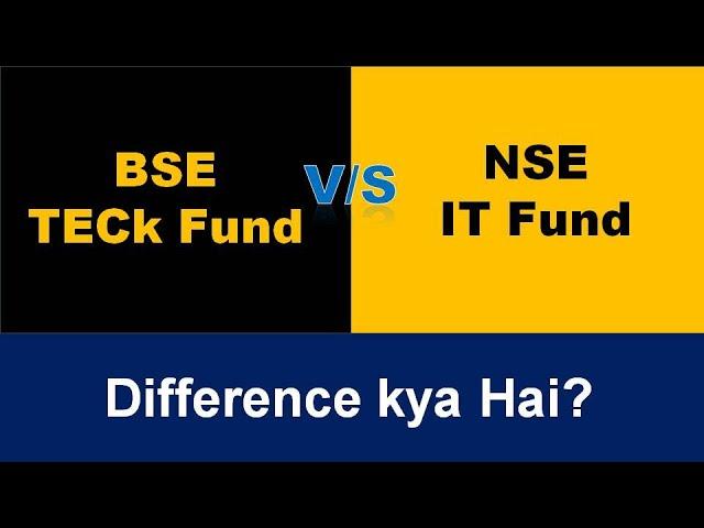 BSE TECk Index Vs NSE IT Index | Difference kya hai? | Simply explained