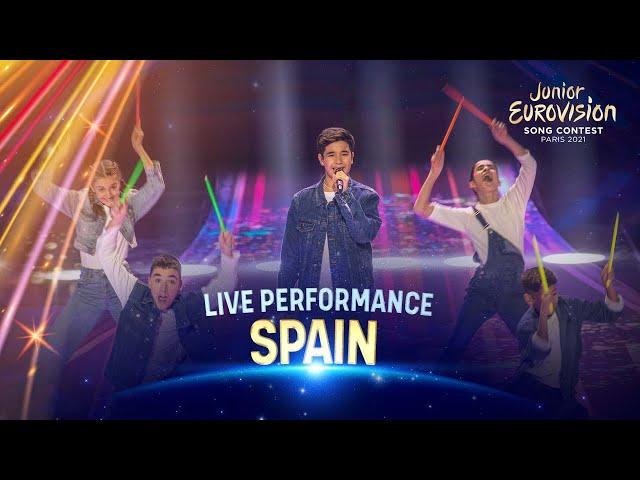 Levi Díaz - Reír - LIVE - Spain  - Junior Eurovision 2021