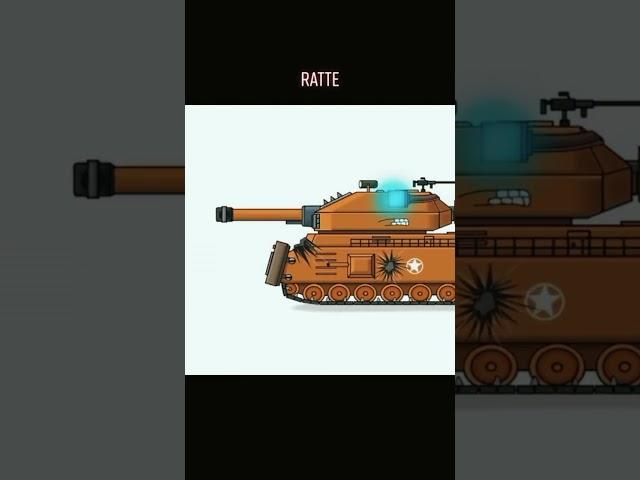 Evolution #RATTE: Path to Victory #shorts #cartoons_world_of_tanks #cartoons_about_tanks