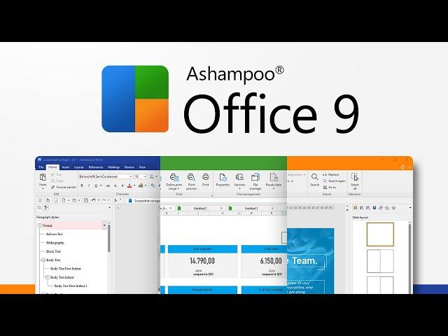 Ashampoo Office 9 - Our best MS Office alternative