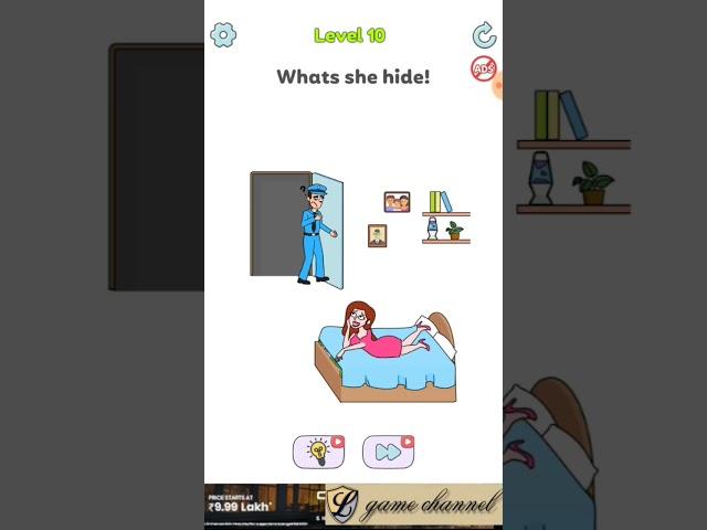 delete story brain puzzle  gameplay // l game channel // android & ios 00021 #mobilegame #shorts