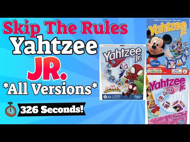 How To Play Yahtzee Jr. *All Versions*