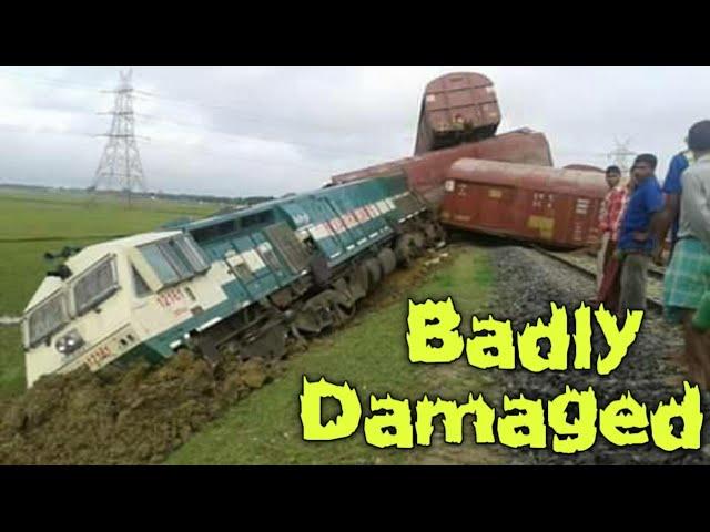 Top 8 WDP4 , WDG4 WDP4D Accidents of Indian Railways