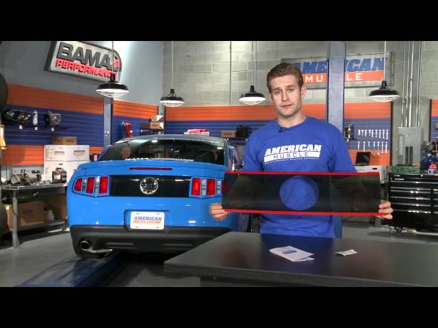 Mustang Deck Lid Blackout Panel (10-12 All) Review