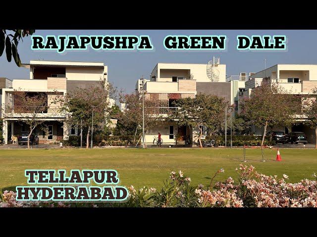 || 450 sq yards || Triplex villa for sale in gated community , Tellapur, Hyderabad ( 5200 sq feet )