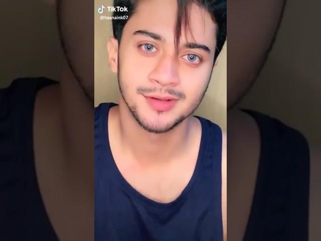 hasnain khan romentic new tik tok videos blooper #team07