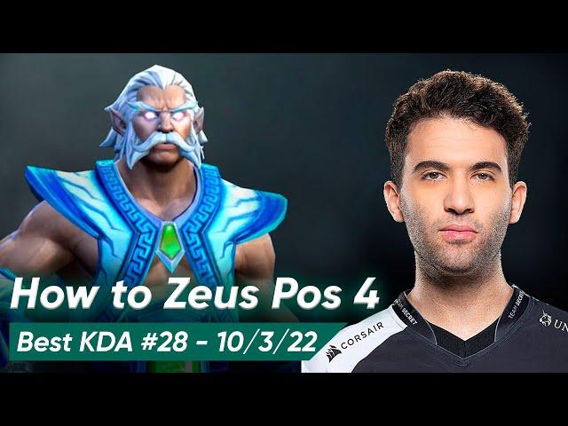 YapzOr ZEUS SUPPORT 4 Pos 7.35b | Dota 2 2024 Pro Gameplay