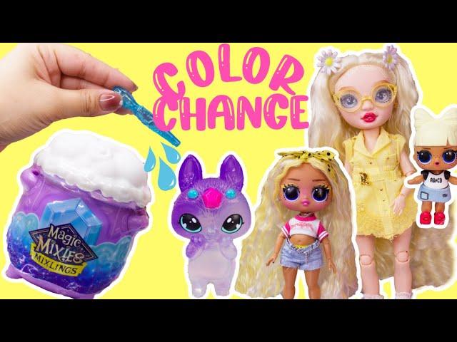 Babysitter Brings Magic Mixies Mixlings Color Change Toys