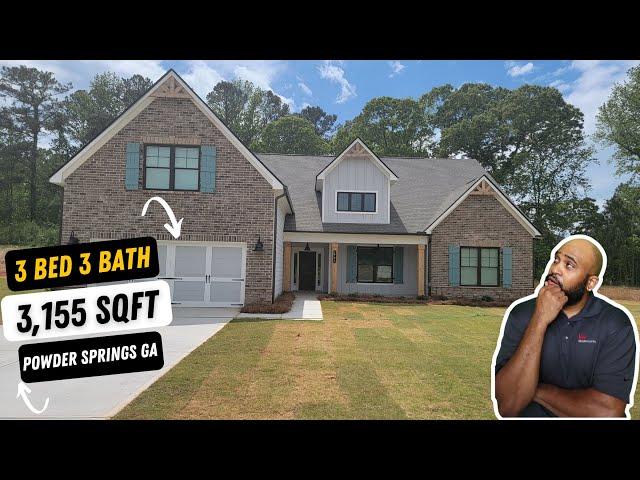 Ranch Style Luxury | New Build Community in Powder Springs GA | 3 Bed 3 Bath | Builder Incentives!