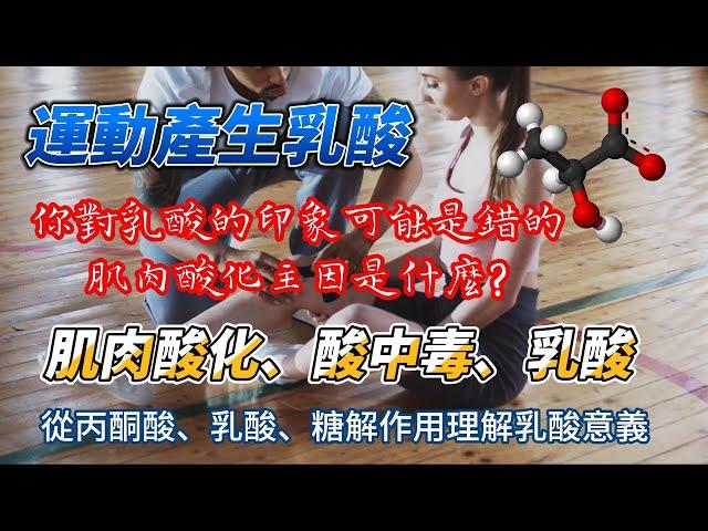 你對乳酸的印象可能錯了，乳酸貢獻是鹼化，不是酸化