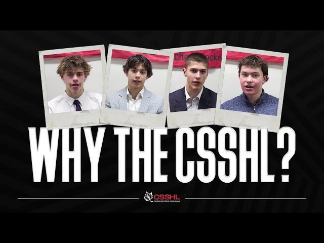 Why the CSSHL - 2025 U18 Prep Division