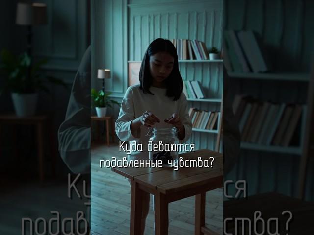 Куда деваются подавленные чувства читайте в описании️ #терапиявосприятия
