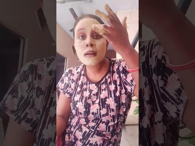 applying multani mitti#  #youtubeshorts