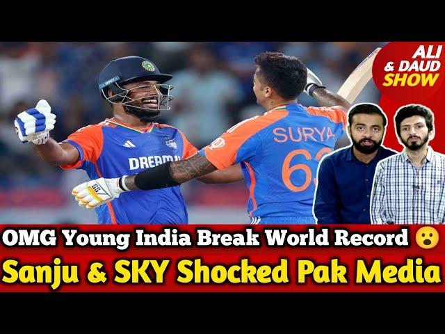 OMG Young India 297/6 Break World Record | Sanju & SKY Rocked | IND vs BAN 3rd T20