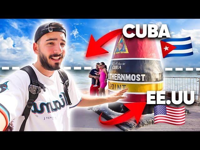 No esperaba esto de ESTADOS UNIDOS  | Llegué hasta donde termina USA y se ve CUBA - Key West