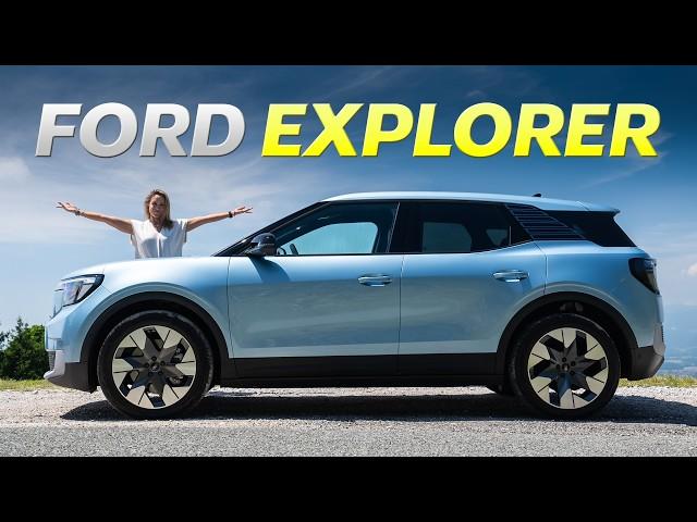 All-Electric Ford EXPLORER Review: The Tesla Rival That's Really A VW | 4K