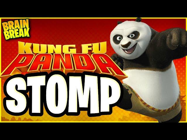  Kung Fu Panda Stomp  Brain Break for Kids  Just Dance  Danny GoNoodle