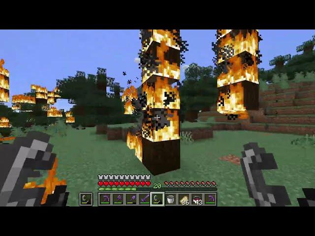 Fire Spread is based on difficulty settings, make sure you put it on hard - Minecraft 1.21