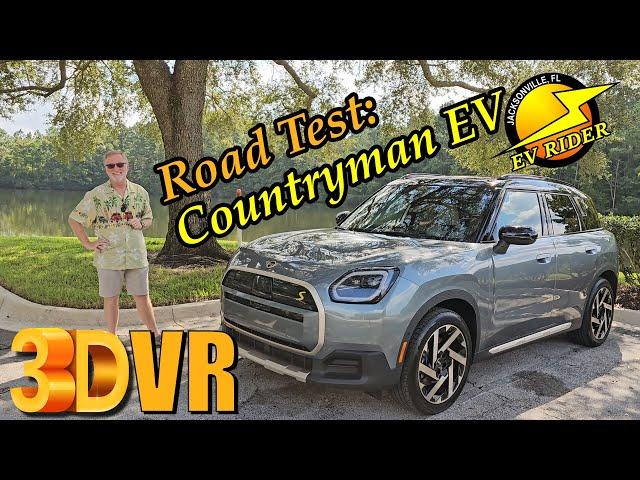 3D VR:  2025 MINI Countryman EV Road Test